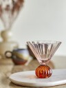 Bloomingville Taurin Cocktail Glass Pink 300 ML