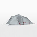 Helsport Explorer Lofoten Pro 3 Tunneltelt for 2-3 personer i Stone Grey / Ruby Red