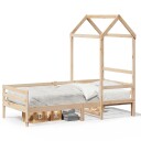  Dagseng med tak 80x200 cm heltre furu