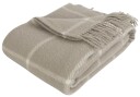 Arctic Ullpledd i 100% ny norsk ull Thor sand 130 x 200 cm