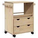  Kjøkkenvogn OTTA 59x45x80 cm heltre furu 4013465