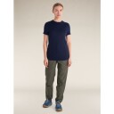Icebreaker Merino 150 Tech Lite III SS Tee Dame Midnight Navy XL