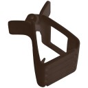 By Lyko Hair Claw Matte Brown