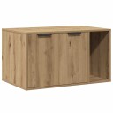 Vidaxl Skap Til Kattetoalett Artisan Eik 80X50X45 cm Konstruert Tre