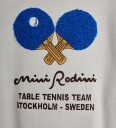 Mini Rodini Table Tennis Chenille Sweatshirt   Grey   92/98