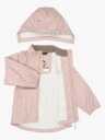 Mikk line Pu Glitter Rain Set W. Susp/104 Pink 104