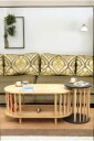 Sofabordsett Hanah Home Peka Set (90 x 43 x 45 cm) Sapphire eik antrasitt - Sapphire Oak og antrasitt