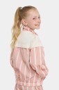 Nordbjörn Svansjö Skalljakke Pink stripe 122-128