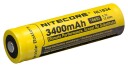 Nitecore 18650 3400mAh Oppladbart Lithium-Ion Batteri