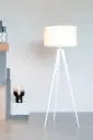 Zuiver Tripod Gulvlampe Hvit / hvit