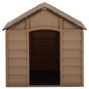 Vidaxl Hundehus Brun 71X71.5X68 cm Pp