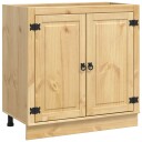  Kabinett med hylle Honning 80 x 46 x 81,5 cm Massiv furu