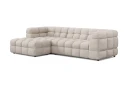 Elise 4 seters Sofa med Sjeselong Venstre   Beige