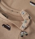Name It Body I/e   NbmOttomansk   Sesam   Name It   1½ år (86)   Langermet Body Beige Brun