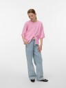 Vero Moda Girl Doffy kortermet cardigan med knapper  rosa (122/128)