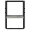  Vegghylle med stang sonoma eik 20x25x30 cm 8721012046108