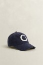 Gant G Badge Moleskin Cap   Navy   ONE SIZE