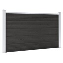 vidaXL Hagegjerde WPC 180x105 cm grå