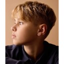 Blomdahl Golden Titanium Pendant Plain Grand Curved 15 mm