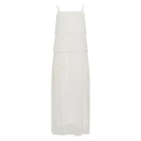 Kaffe Kakiera Plissé Dress   White   40