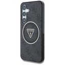 Guess 4G MagSafe Glitter Mobildeksel for Samsung Galaxy S25 - Svart