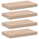  Flytende hyller 4 stk 40x23,5x4 cm konstruert tre 8721158392954