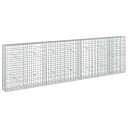 vidaXL Gabion med 5 mm tråd og 5x10 cm nett 350x20x100 cm