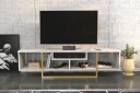 Rinorea Tv-benk 150x40 cm - Guld