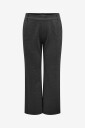 Only Carmakoma Bukse carGoldtrash Life MW Straight Pant Grå