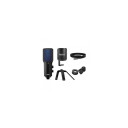 Røde NT-USB+ Profesjonell USB-kondensatormikrofon til Studio og Gaming - Svart