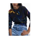 Desigual Dame Strikkevarer Svart L