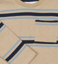 The New Genser   TnstTheodor   Humus Striped   The New   3 år (98)   Genser Beige Blå Brun Lyseblå Marineblå