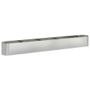 vidaXL Hevet Hagebed Galvanisert stål 360 x 40 x 40 cm