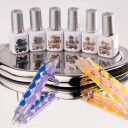 Gel iQ Effect Metallic Marble Royal Greige 5ml