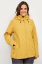 Áhkká Skalljakke Shell Jacket W Gul