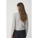 Co'Couture Dame Strikkevarer Grå XL,