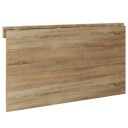 vidaXL Skrivebord med Skuff og Skap Eik 100x40x73 cm