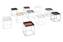 Tray Sofabord Medium Varm Beige/Stål
