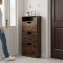 Vippebart skoskap med justerbare rom og hylle