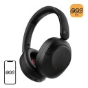 Trådløse Hodetelefoner Qcy Anc H4 (Svart)