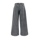 ERL, Herre, Jeans, Grå, S,