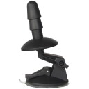 Doc Johnson Vac-U-Lock Deluxe Suction Cup Plug Accessory    - Svart