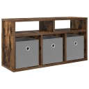  Lavbord med skuff Røkt eik 72 x 22,5 x 38 cm