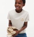 Tommy Hilfiger T skjorte   Alabaster Beige   Tommy Hilfiger   14 år (164)   T skjorte