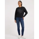Guess Dame Gensere & Hettegensere Svart XS,