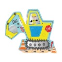 FLOSS & ROCK Digger 12pc Shaped Jigsaw with Shaped Box  44P6422