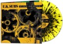 Uk Subs  Reverse Engineering  Yellow/black Splatter  LP/Vinyl