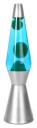 iTotal XL1787 Lava Lampe - 36cm - SÃ¸lv Base BlÃ¥ VÃ¦ske GrÃ¸nn Voks