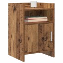  Nattbord 2 pcs Gammelt tre 40 x 36 x 60 cm Konstruert tre
