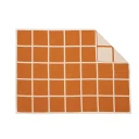 Pappelina Vevd pledd i lammeull Criss Pale Orange